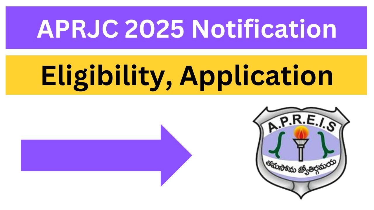 APRJC 2025 Notification, Eligibility, Application