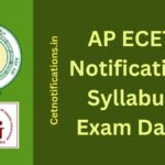 AP Ecet 2025 Notification, Online Application, Syllabus