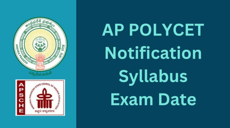 AP Polycet 2025 Notification