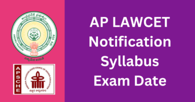 AP Lawcet 2025 Notification