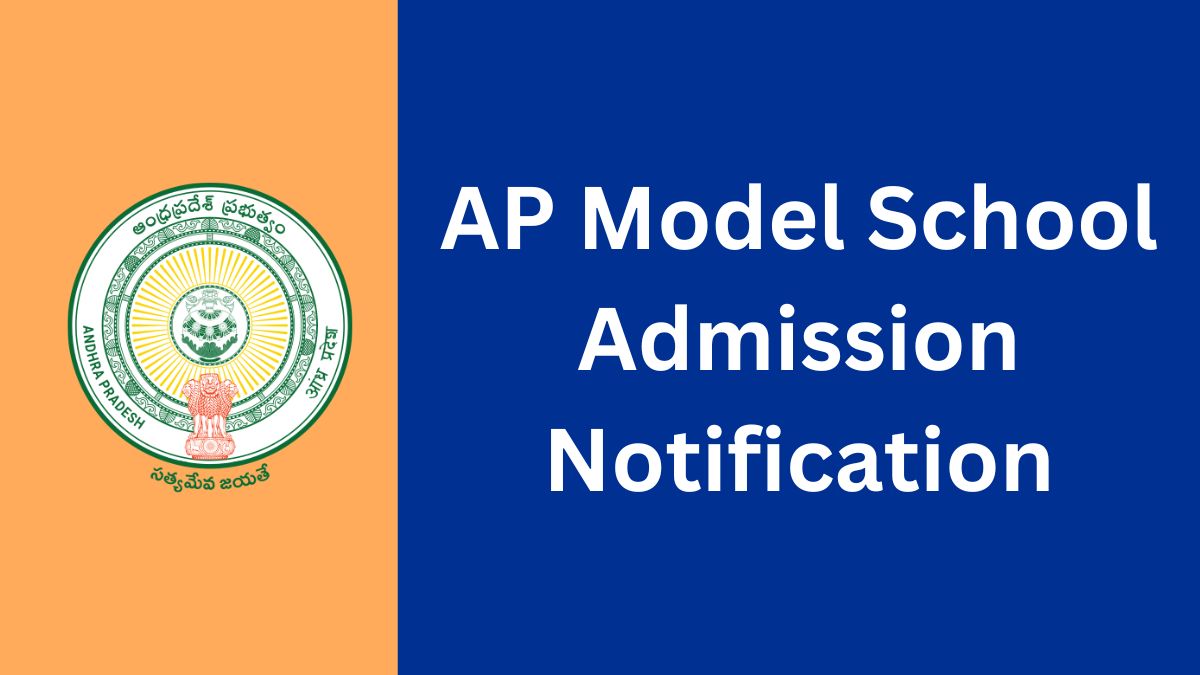 AP Model Schools Admission 2025-26, 6th Class Admission 2025